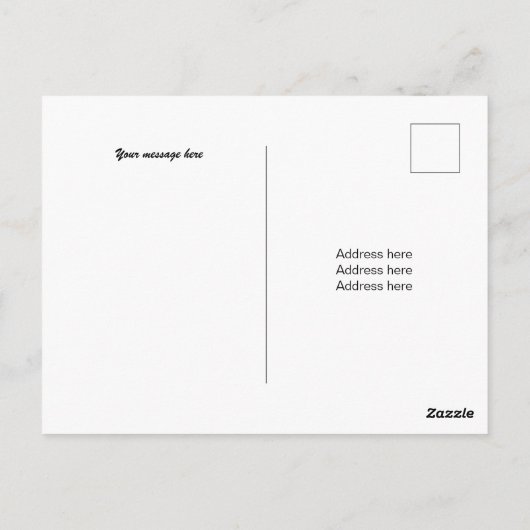 Mittelmäßiges rotes Graffiti-Sprayed-Herzbild Postkarte (Rückseite)