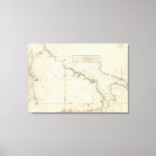 Mittelmeer 3 leinwanddruck (Vorderseite)