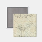 Mittelmeer 4 magnet (Vorderseite/Rückseite)