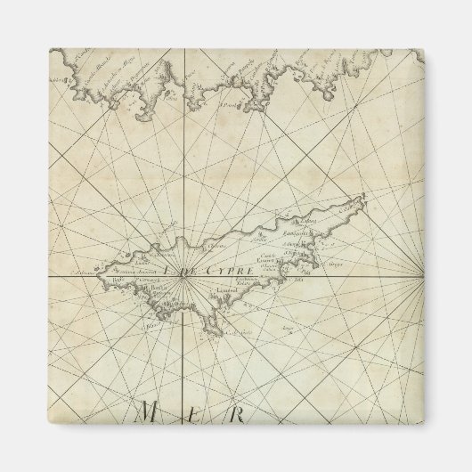 Mittelmeer 4 magnet (Vorne)