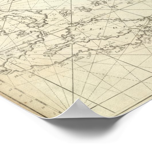 Mittelmeer 5 poster (Ecke)