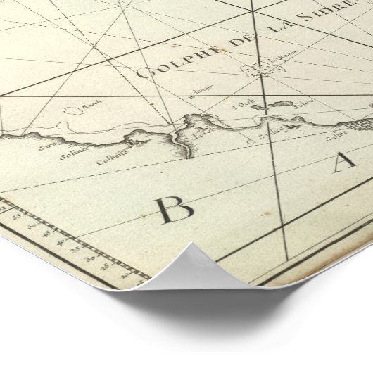 Mittelmeer 5 poster (Ecke)