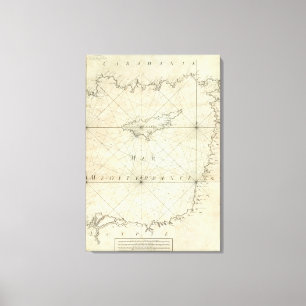 Mittelmeer 6 leinwanddruck