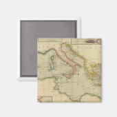 Mittelmeer 6 magnet (Vorderseite/Rückseite)