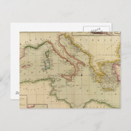 Mittelmeer 6 postkarte (Vorne/Hinten)