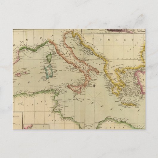 Mittelmeer 6 postkarte (Vorderseite)