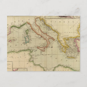 Mittelmeer 6 postkarte