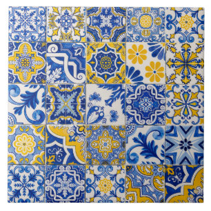 Mittelmeer- Azulejo- Portugiesische Majolika-Mosai Fliese