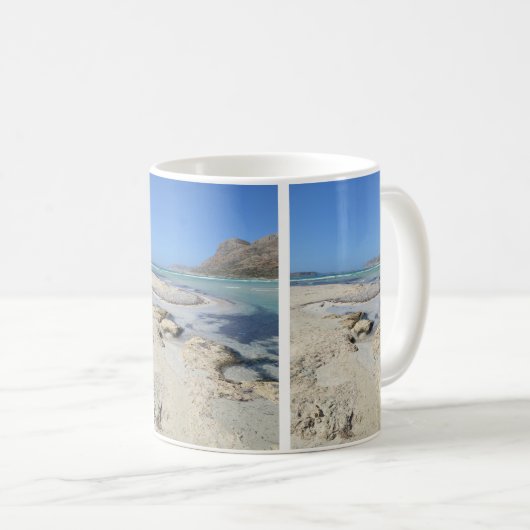 Mittelmeer Beach Tasse (VorderseiteRechts)