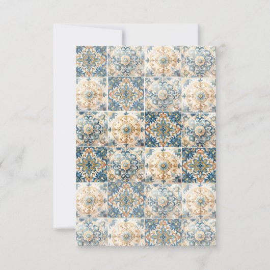 Mittelmeer Blume Italienisch Positano Lemon Dankeskarte (Rückseite)