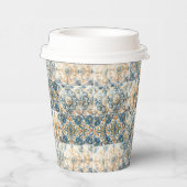 Mittelmeer Blume Italienisch Positano Lemon Pappbecher (Rechts)