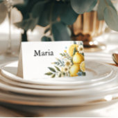 Mittelmeer Blume Italienisch Positano Lemon Platzkarte