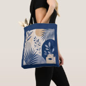 Mittelmeer Botanik-Tasche Tasche (Von Nahem)