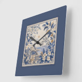Mittelmeer Botanische Wanduhr (Winkel)
