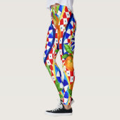 Mittelmeer Citrus & Dolce Tile Leggings (Links)