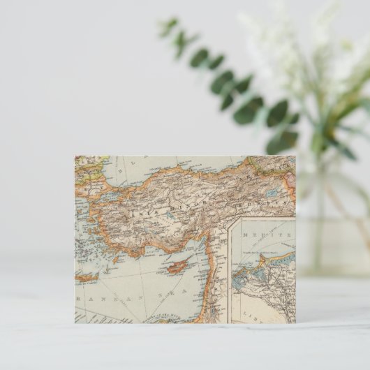 Mittelmeer E Postkarte (Stehend Vorderseite)