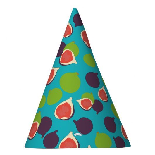 Mittelmeer Fig Summer Fruchtmuster Partyhütchen (Rechts)
