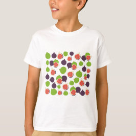 Mittelmeer Fig Summer Fruchtmuster T-Shirt