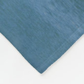 Mittelmeer-Fischerboote in Blaumeer-Design Fleecedecke (Ecke)