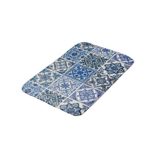 Mittelmeer-Fliesen, Portugal, Azulejo, Majolica Badematte