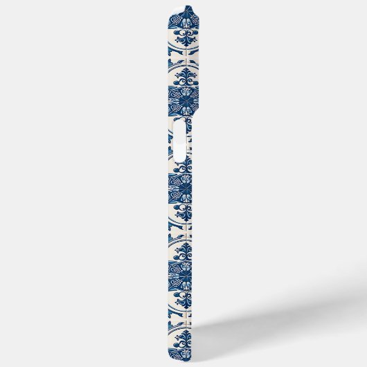 Mittelmeer-Fliesen, Portugal, Azulejo, Majolica Case-Mate iPhone Hülle (Rückseite / Rechts)