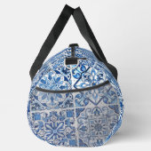 Mittelmeer-Fliesen, Portugal, Azulejo, Majolica Duffle Bag (Rechts)