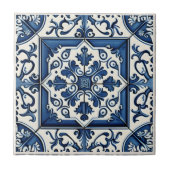 Mittelmeer-Fliesen, Portugal, Azulejo, Majolica Fliese (Vorderseite)