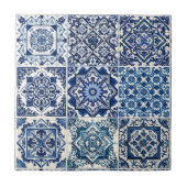 Mittelmeer-Fliesen, Portugal, Azulejo, Majolica Fliese (Vorderseite)