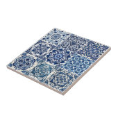 Mittelmeer-Fliesen, Portugal, Azulejo, Majolica Fliese (Seite)