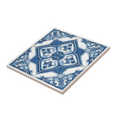 Mittelmeer-Fliesen, Portugal, Azulejo, Majolica Fliese (Seite)