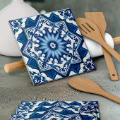 Mittelmeer-Fliesen, Portugal, Azulejo, Majolica Fliese