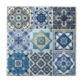 Mittelmeer-Fliesen, Portugal, Azulejo, Majolica Fliese (Vorderseite)