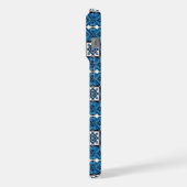 Mittelmeer-Fliesen, Portugal, Azulejo, Majolica iPhone Hülle (Linke Seite)