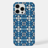 Mittelmeer-Fliesen, Portugal, Azulejo, Majolica iPhone Hülle (Rückseite)