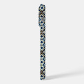 Mittelmeer-Fliesen, Portugal, Azulejo, Majolica iPhone Hülle (Linke Seite)