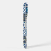 Mittelmeer-Fliesen, Portugal, Azulejo, Majolica iPhone Hülle (Rechte Seite)