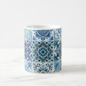 Mittelmeer-Fliesen, Portugal, Azulejo, Majolica Kaffeetasse (Mittel)