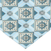 Mittelmeer-Fliesen, Portugal, Azulejo, Majolica Kurzer Tischläufer (Ecke)