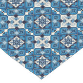 Mittelmeer-Fliesen, Portugal, Azulejo, Majolica Kurzer Tischläufer (Ecke)