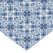 Mittelmeer-Fliesen, Portugal, Azulejo, Majolica Kurzer Tischläufer (Ecke)