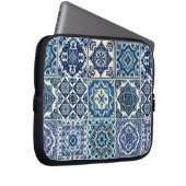Mittelmeer-Fliesen, Portugal, Azulejo, Majolica Laptopschutzhülle (Vorne Rechts)