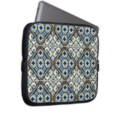 Mittelmeer-Fliesen, Portugal, Azulejo, Majolica Laptopschutzhülle (Vorne Rechts)