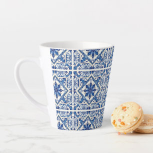 Mittelmeer-Fliesen, Portugal, Azulejo, Majolica Milchtasse