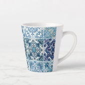 Mittelmeer-Fliesen, Portugal, Azulejo, Majolica Milchtasse (Rechts)