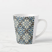 Mittelmeer-Fliesen, Portugal, Azulejo, Majolica Milchtasse (Rechts)