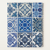 Mittelmeer-Fliesen, Portugal, Azulejo, Majolica Planer (Rückseite)