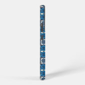 Mittelmeer-Fliesen, Portugal, Azulejo, Majolica Samsung Galaxy Hülle (Rechte Seite)