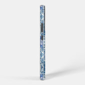 Mittelmeer-Fliesen, Portugal, Azulejo, Majolica Samsung Galaxy Hülle (Rechte Seite)