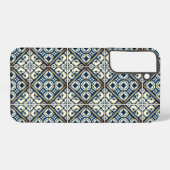 Mittelmeer-Fliesen, Portugal, Azulejo, Majolica Samsung Galaxy Hülle (Rückseite (Horizontal))