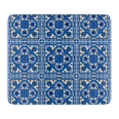 Mittelmeer-Fliesen, Portugal, Azulejo, Majolica Schneidebrett (Vorderseite)